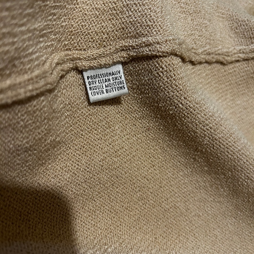 At .John size 12 jacket Elegant Tan Women's Blazer - Picture 8 of 8